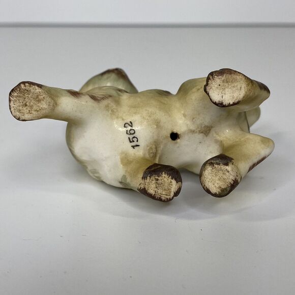 Vintage Siamese Cat Figurine Hand Painted Marked 1562 Lefton? 3" Kitty - Picture 7 of 11